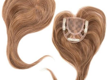 Add On Crown Topper by Envy | Heat Friendly Human Hair Blend Top piece (Monofilament Base) Online Hot Sale