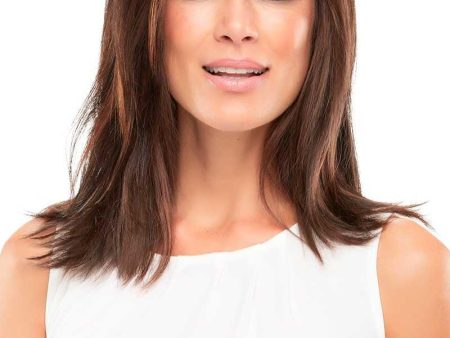 Top Style 18  Topper Hair Addition by Jon Renau | Synthetic (Monofilament Base) Online Hot Sale