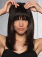 Human Hair Clip-In Bang by Hairdo | Monofilament Crown Online