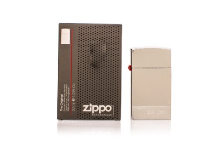 ZIPPO SILVER ORIGINAL ZIPPO EDT SPRAY REFILLABLE 1.0 OZ (30 ML) (M) For Cheap