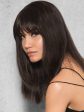 Human Hair Clip-In Bang by Hairdo | Monofilament Crown Online