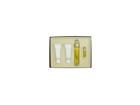 360 4 PCS. GIFT SET: 3.4 FL.OZ. EDP SPRAY 4.0 FL.OZ. BODY MIST 3.0 FL.OZ. SHOWER GEL .25 FL.OZ. EDP SPRAY FOR WOMEN on Sale