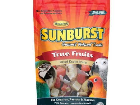 HIGGINS - Sunburst True Fruits Gourmet Treats for Conures, Parrots & Macaws - 5 oz. (141.75 g) Cheap