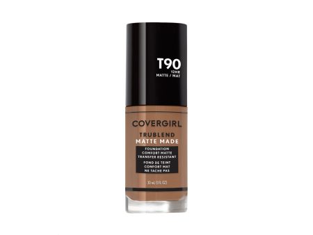 COVERGIRL - Trublend Matte Made Liquid Foundation Warm Tawny - 1 fl. oz. (30 ml) For Discount