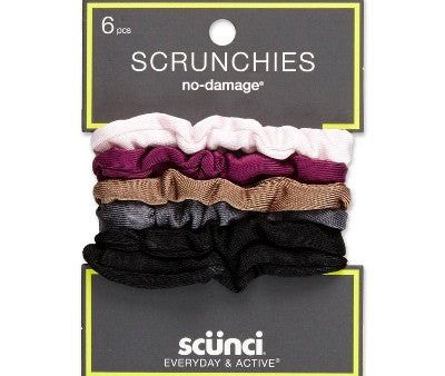 SCUNCI - Everyday & Active Super Soft Elastics - 6 Count Online