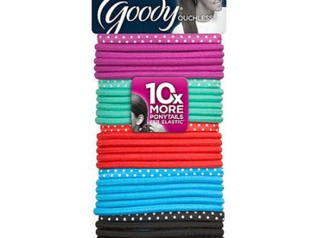 GOODY - Ouchless No Metal Elastics Bright Dots - 30 Pack For Discount