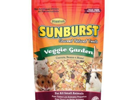 HIGGINS - Sunburst Veggie Garden Gourmet Treats for all Small Animals - 5 oz. (141.75 g) For Cheap