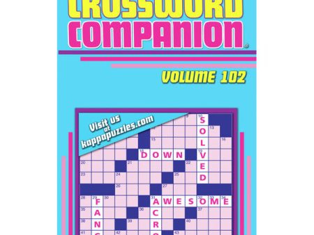 KAPPA - Crossword Companion Puzzle Book - 1 Book Online Hot Sale