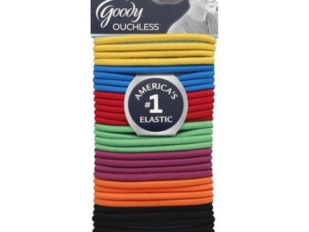 GOODY - Ouchless No Metal Elastics Candy Coated - 30 Pack Online now